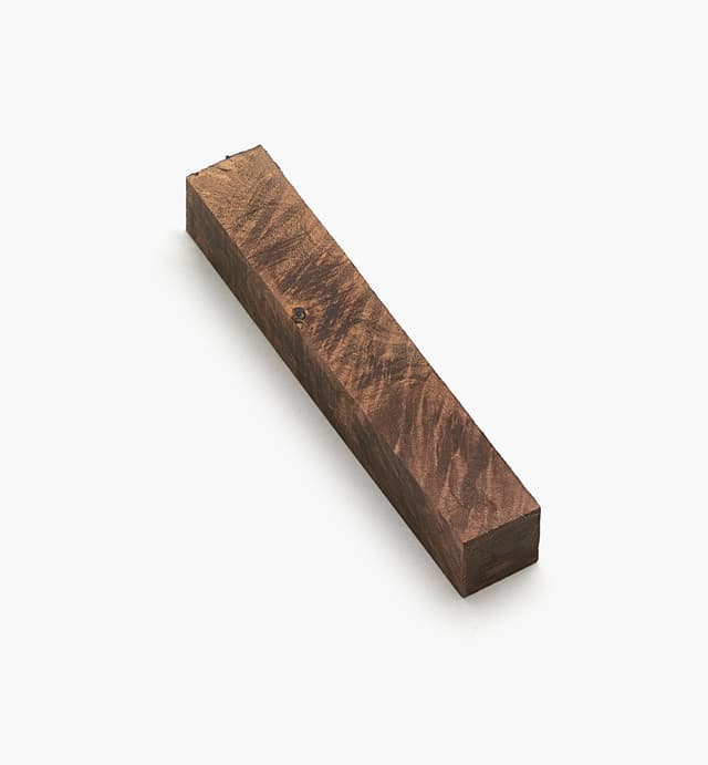 image of Brown Dyed Stabilized Maple Burl Blank