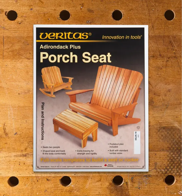 image of Adirondack Plus Seat/Rocker Plan