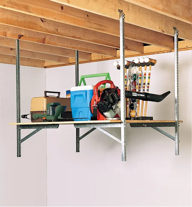 image of Galvanized Heavy-Duty Shelving System