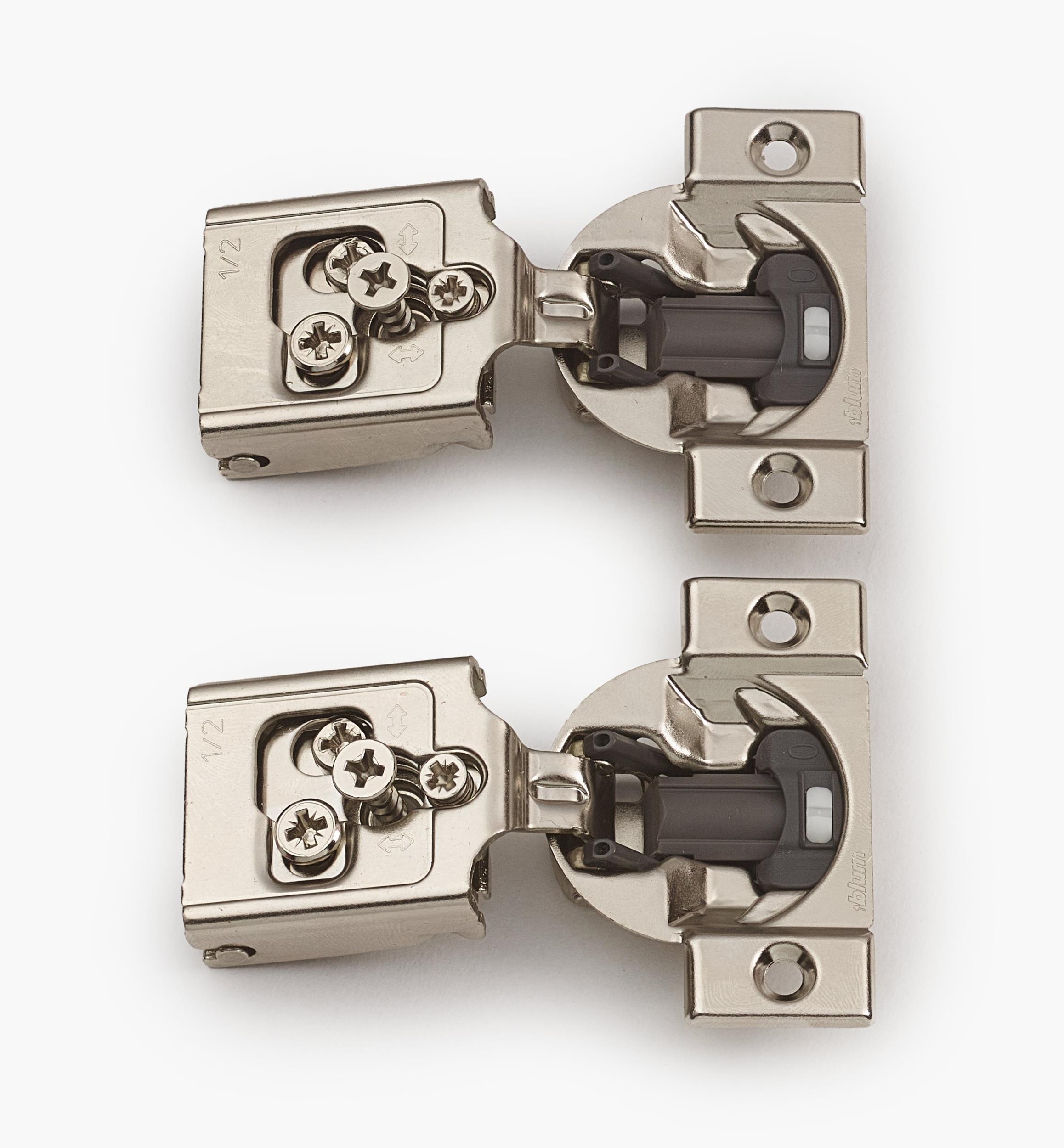 105° Half-Overlay Compact Blumotion Clip Hinges