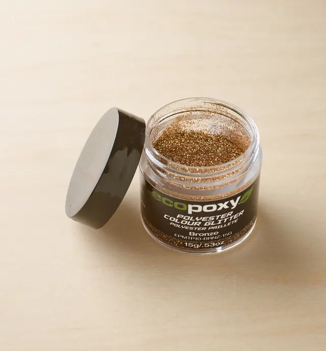 image of EcoPoxy Bronze Polyester Glitter