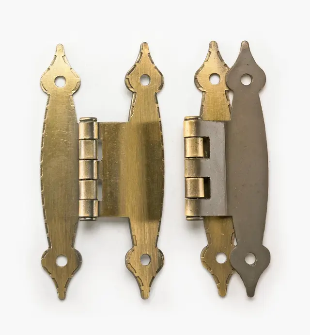 image of Antique Brass Palace Hinges
