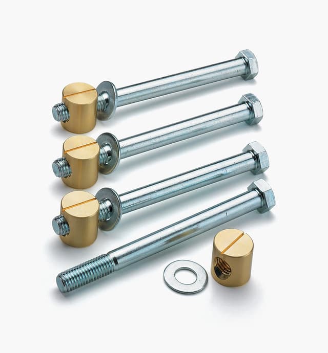 image of Veritas 1/2-13 (6") Knock-Down Fasteners