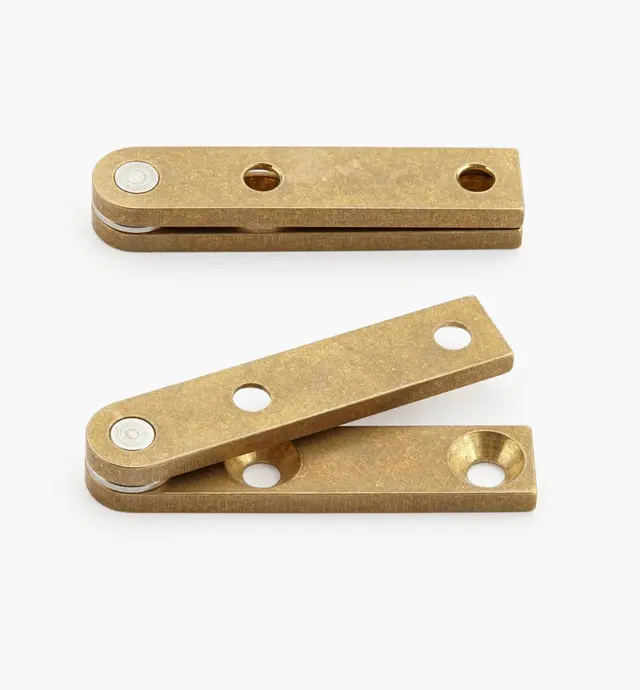 image of Lee Valley Brass Straight Knife Hinges