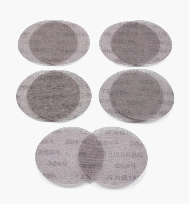 image of 10-Pc. Sample Pack of Mirka 5" Fine Abranet Grip Discs