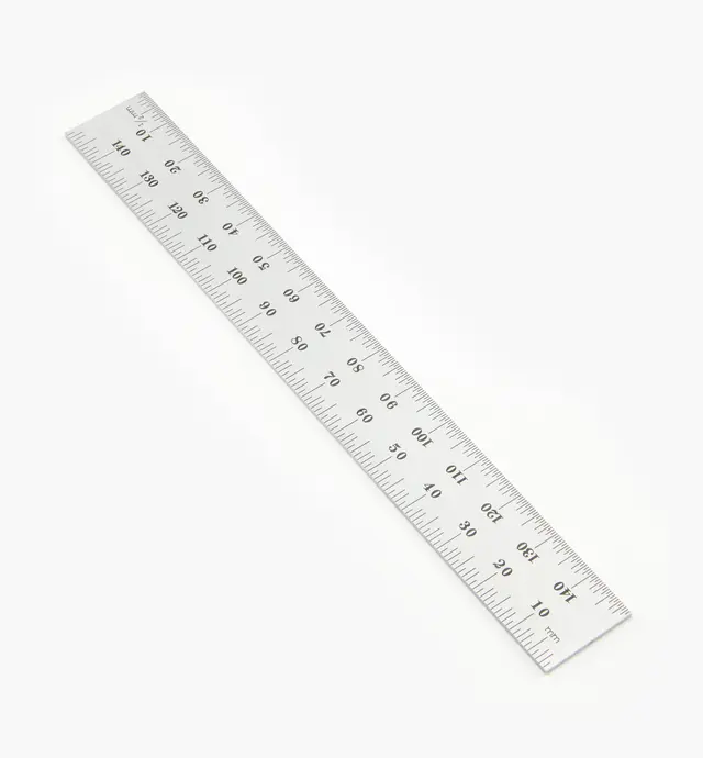 image of Starrett Spring-Tempered Precision Metric Rules