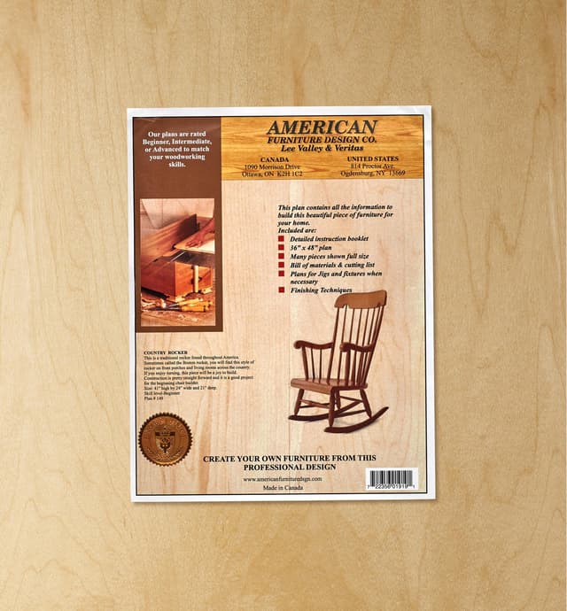 image of Country Rocker Plan