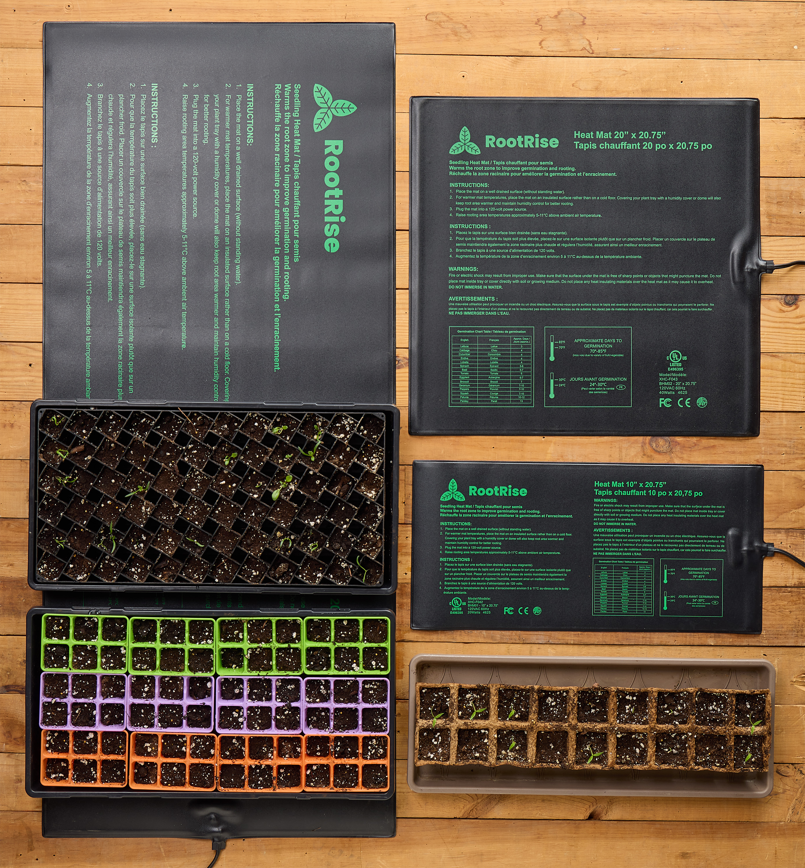 Seedling Heat Mats - Lee Valley Tools