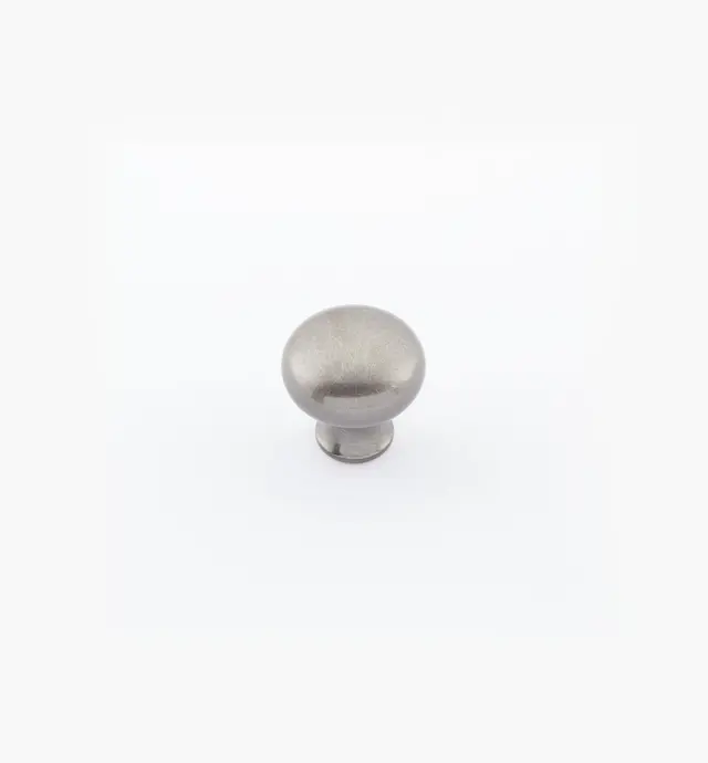 image of Round Brass Plain Knobs