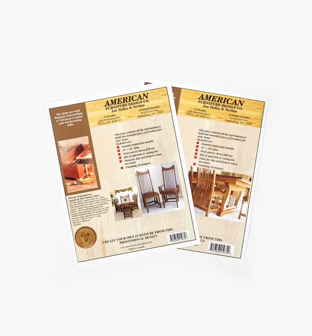 image of Contemporary Dining Set Plans
