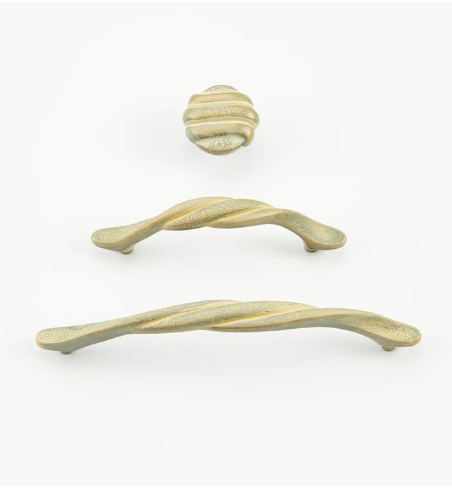 image of Blonde Antique Knob & Pulls