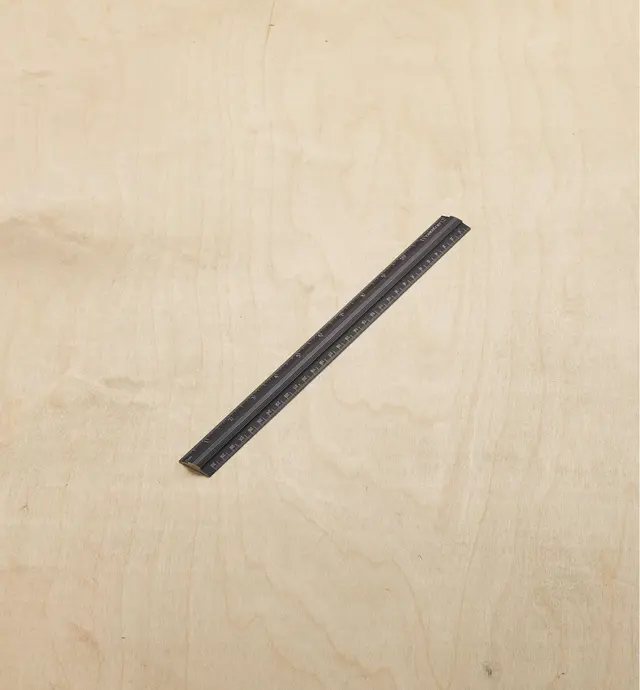 image of Veritas 12"/300mm Aluminum Bench Rule