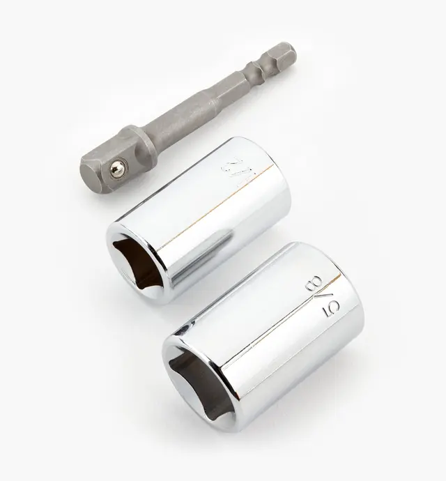 image of Sockets & Adapter Set for Veritas Dowel & Tenon Cutters