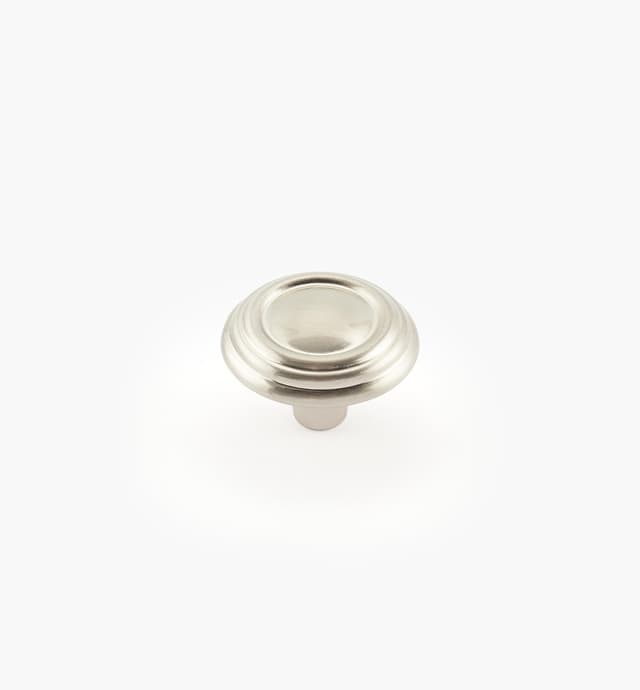 image of Brass and Sterling Traditions Stepped Ring Knob