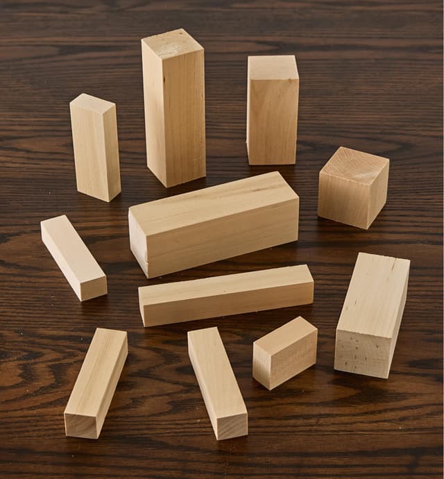image of Basswood Carving Blank Sets