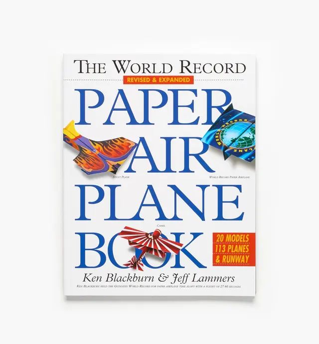 image of The World Record Paper Airplane Book