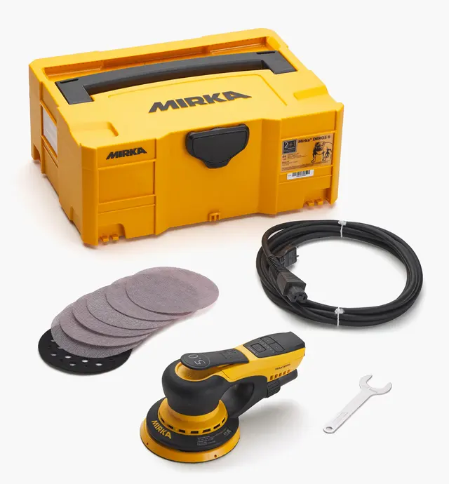 image of Mirka DEROS II 5" Electric Sander with Systainer Case