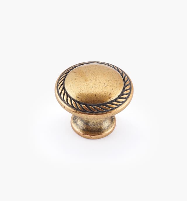 image of Burnished Bronze Cast Knobs