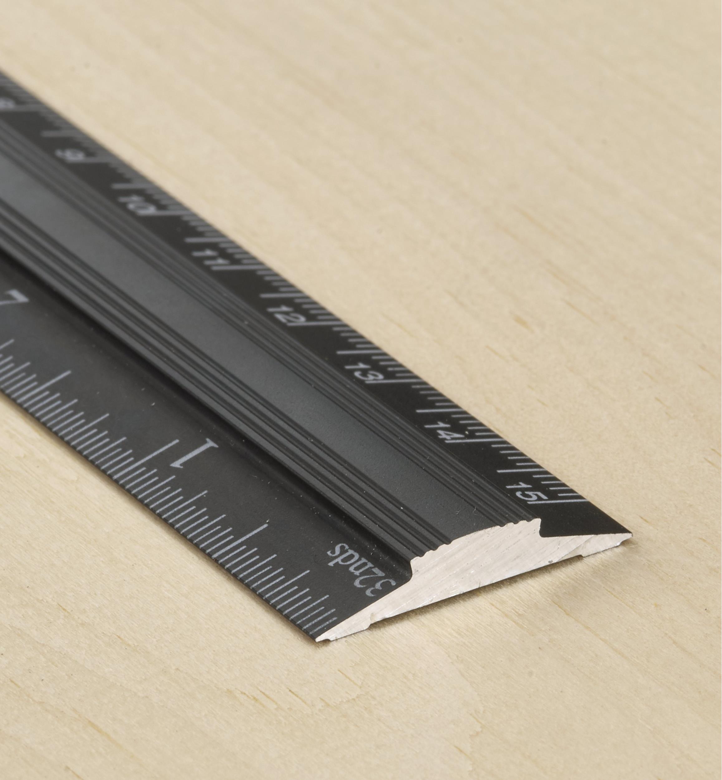 Règle d'établi en aluminium Veritas, 6 po/150 mm