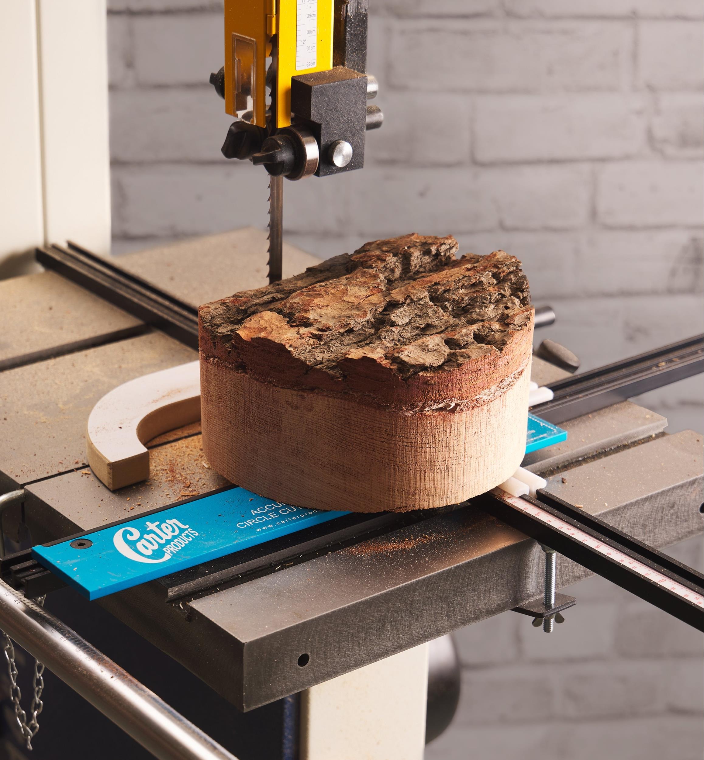 Circle-Cutting Jig with Support