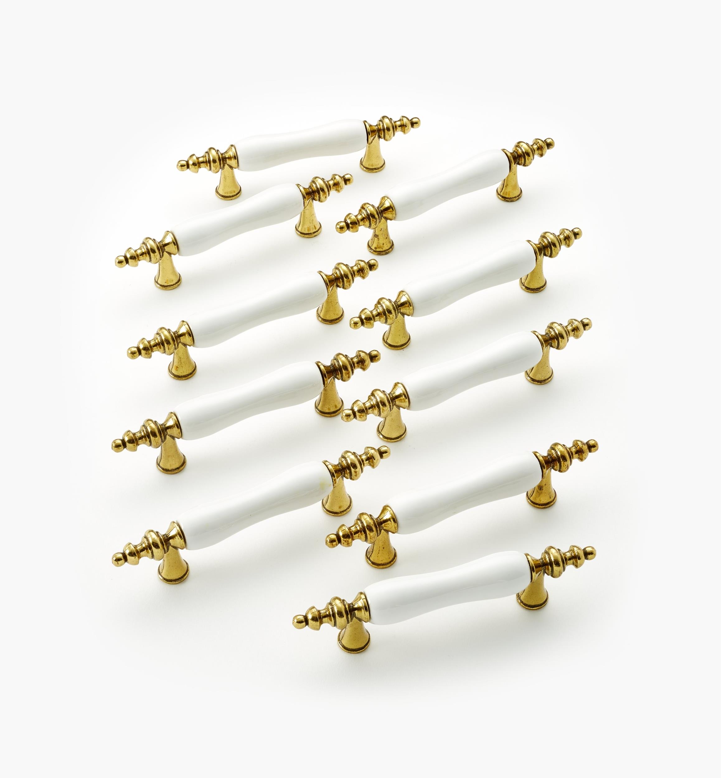 Belwith Ceramic Finial-Tipped Pull