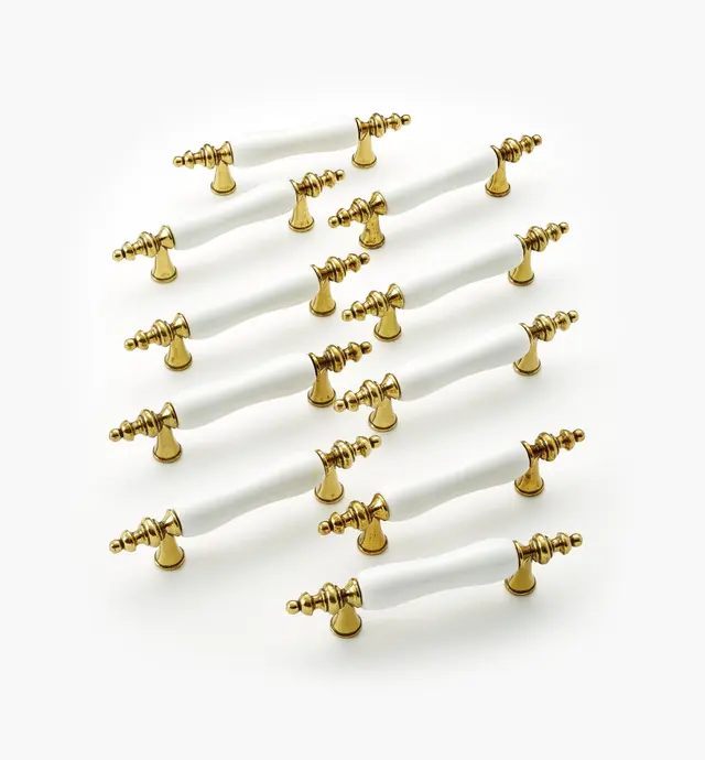 image of Belwith Ceramic Finial-Tipped Pull