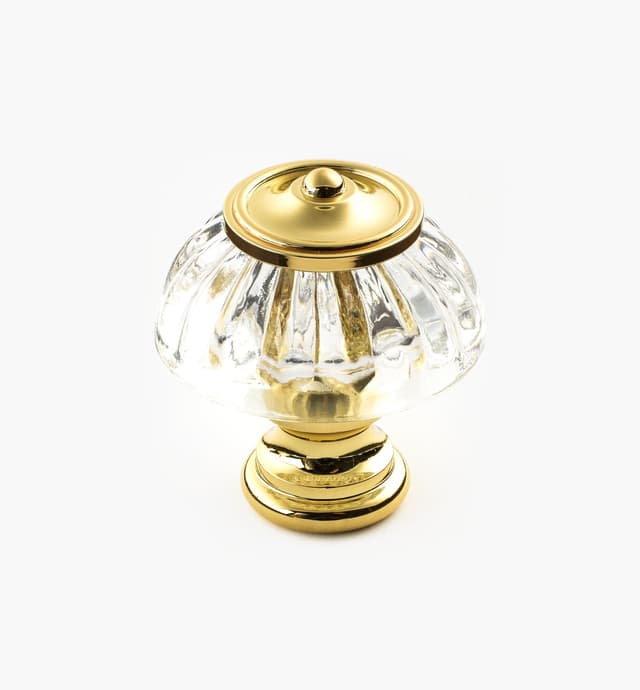 image of Capped Glass Knob