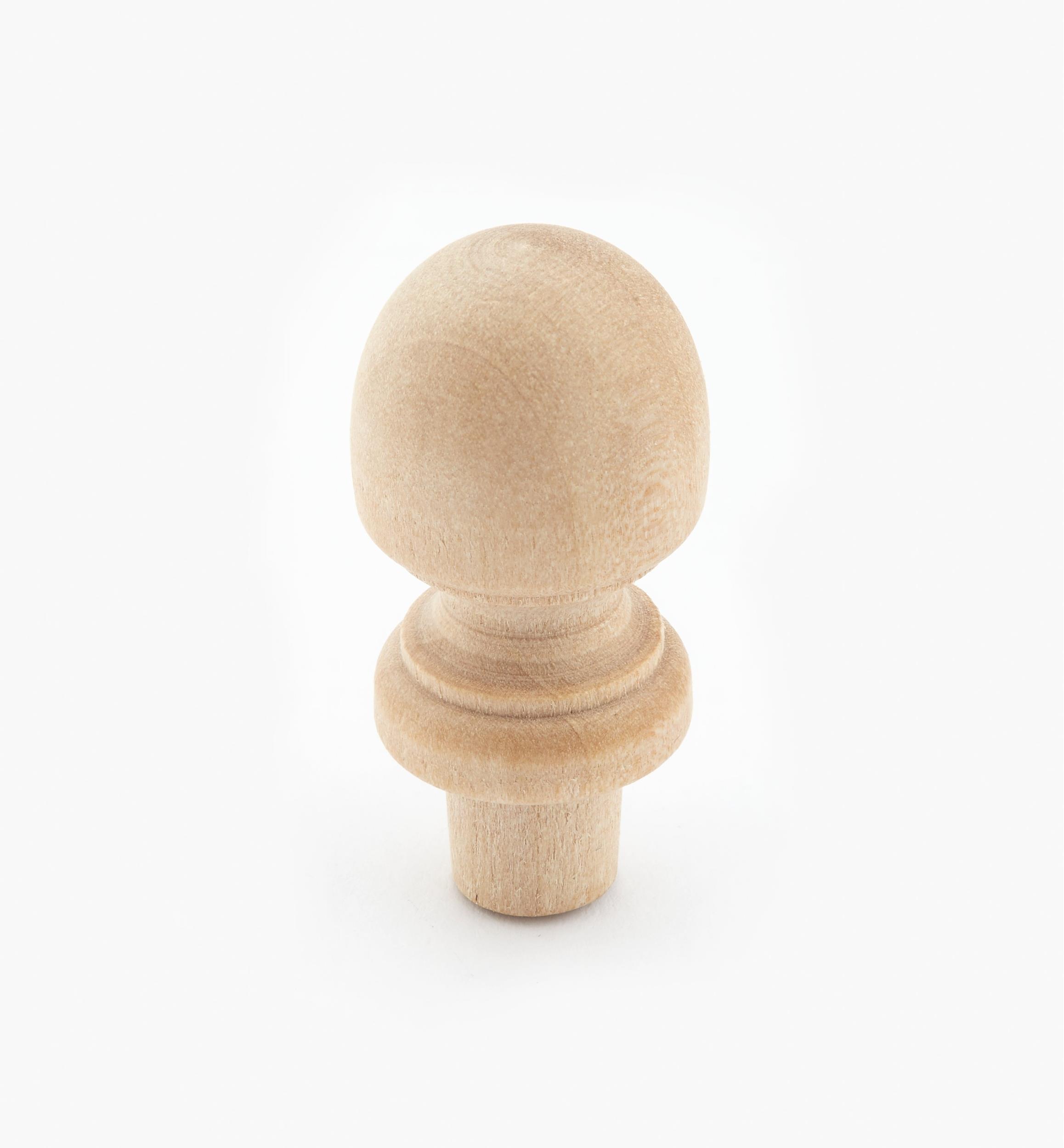 Fleuron en bois dur – Gland