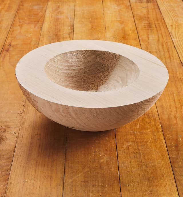 image of Pre-Turned Ambrosia Maple Bowl Blank