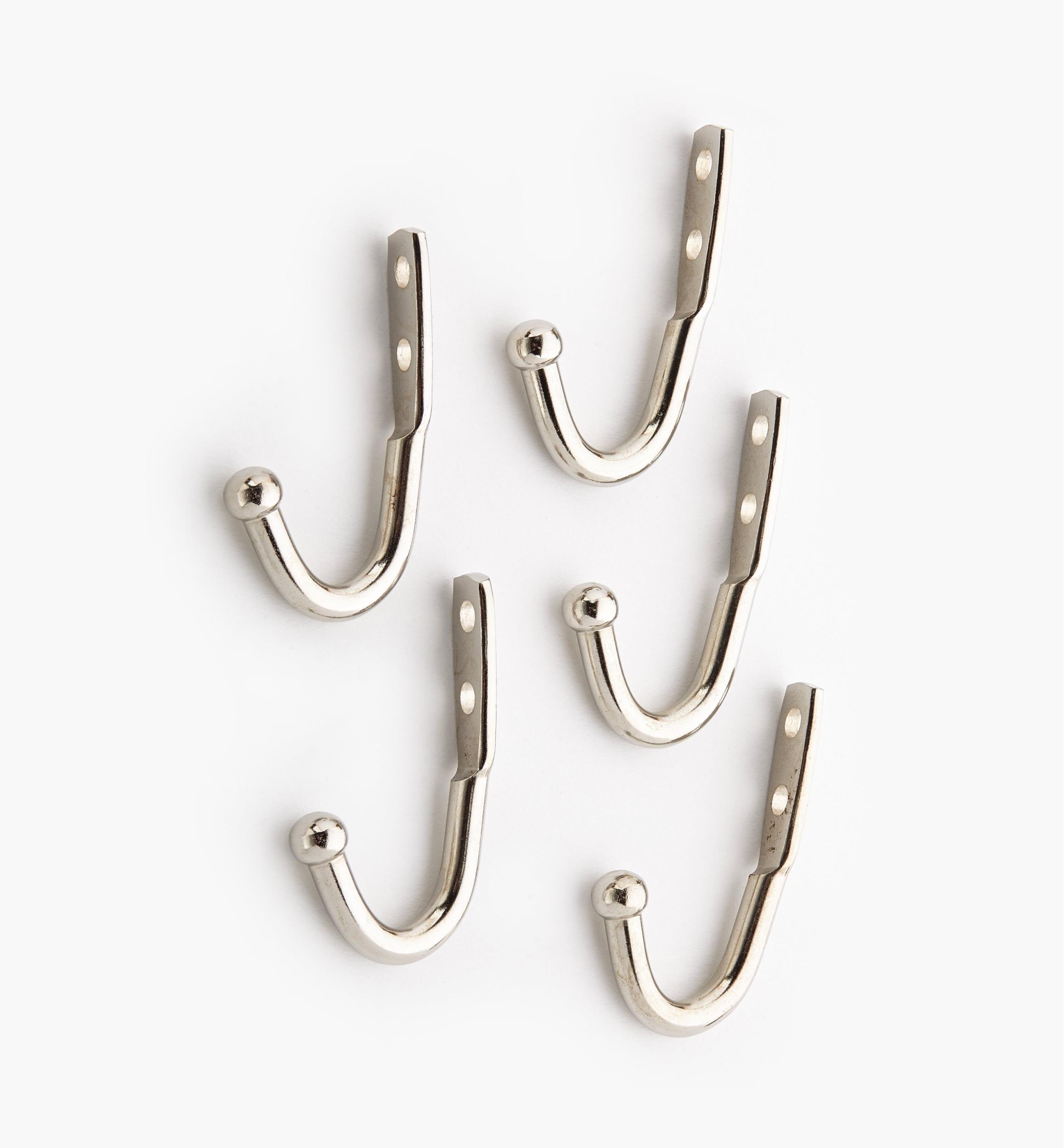Nickel-Plated Utility Hooks Lee Valley Tools