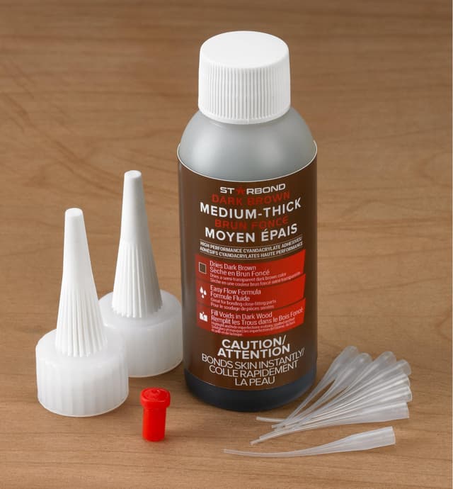 image of Colle cyanoacrylate brun foncé Starbond
