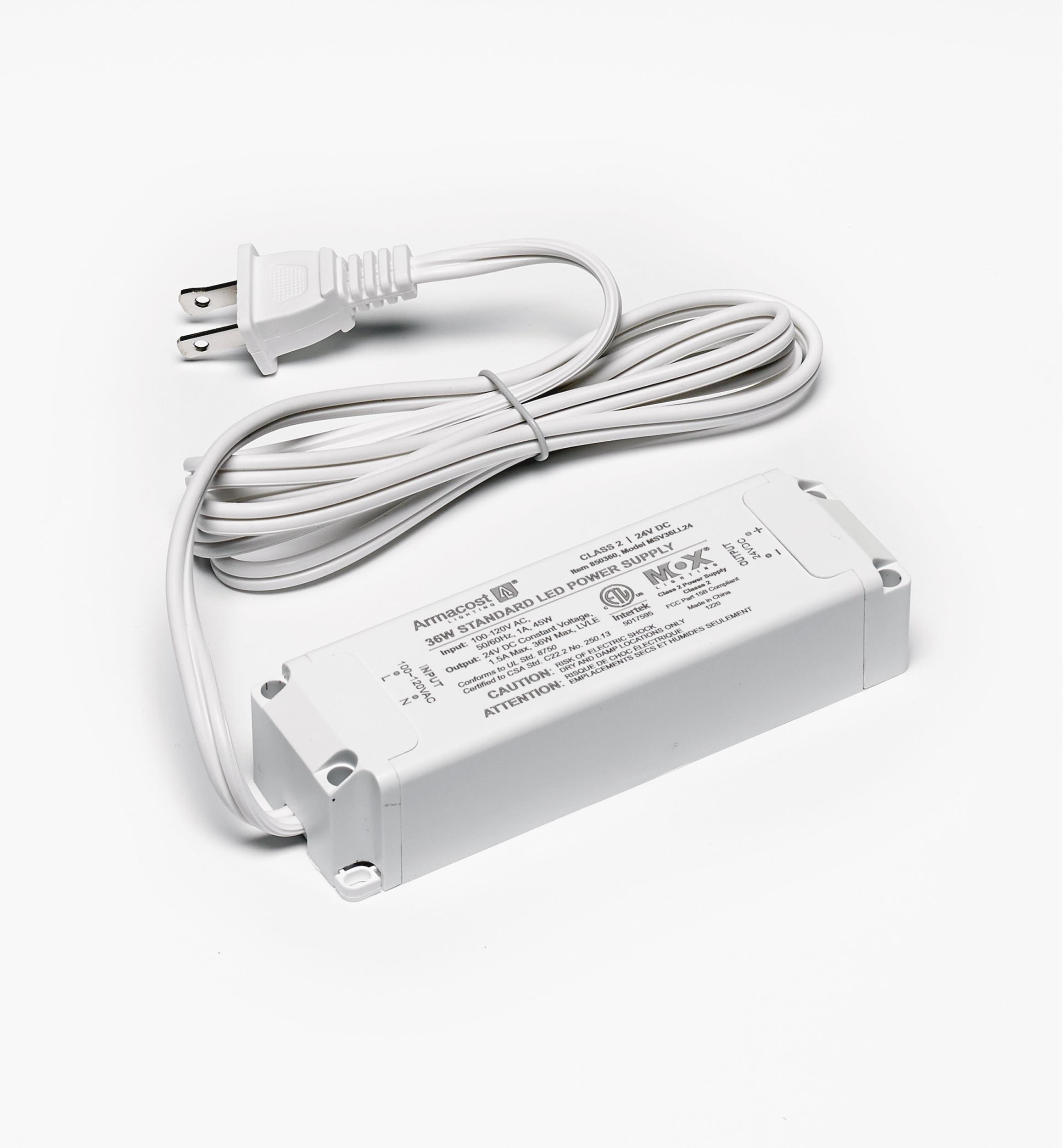 Standard 24V Indoor Power Supplies for RGB+W LED Lights