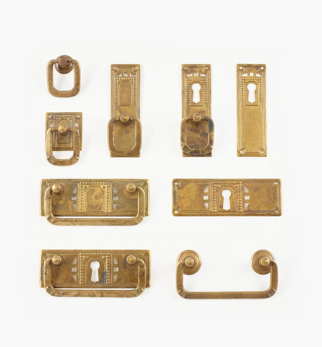 image of Pierced Rectangular Plate Hardware