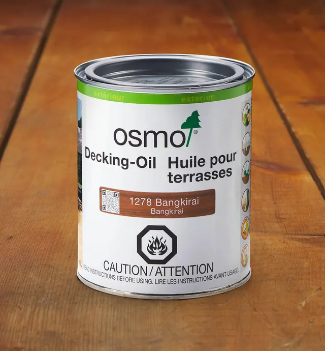 image of Osmo Bangkirai Decking Oil
