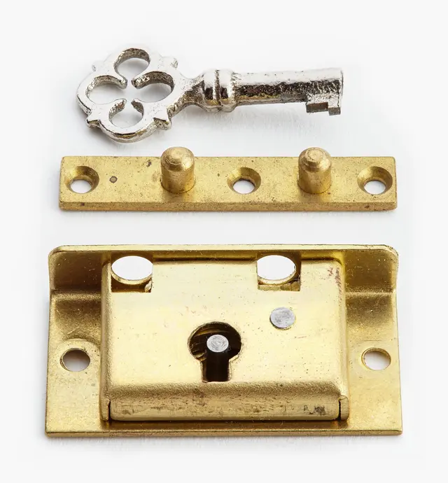 image of Extra-Narrow Jewellery-Box Lock
