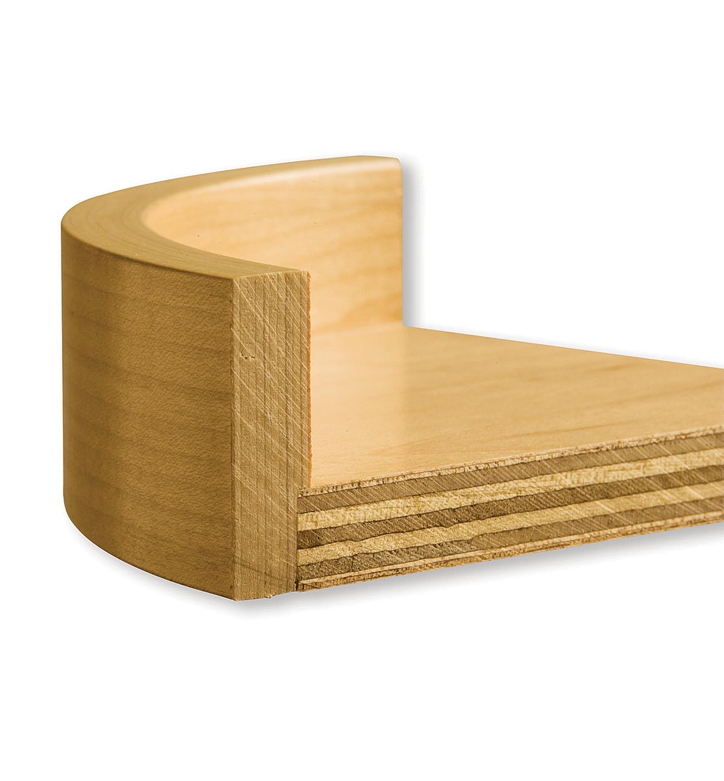 Wooden Kidney Shelf Set