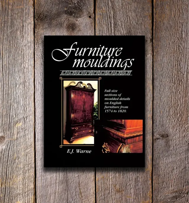 image of Furniture Mouldings â Full Size Sections of Moulded Details on English Furniture from 1574 to 1820