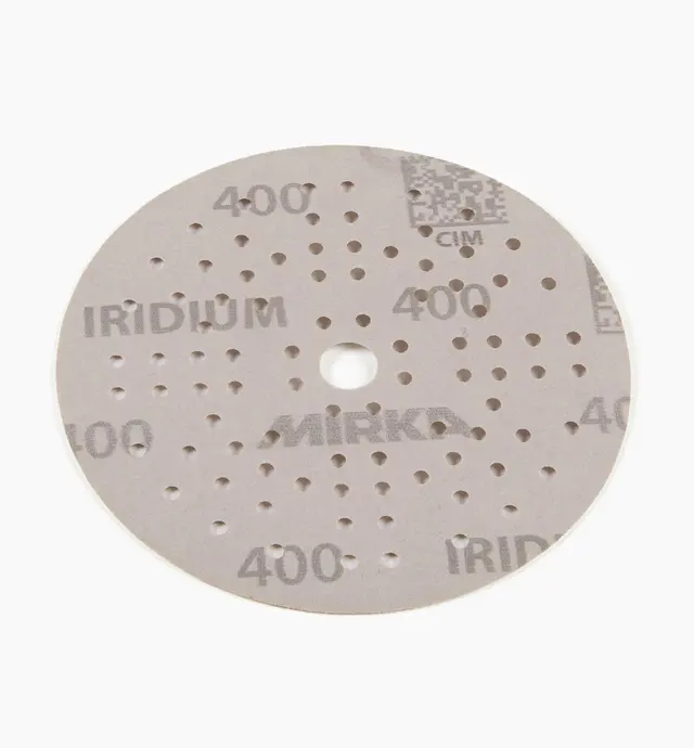 image of Mirka 5" Fine 89-Hole Iridium Grip Discs