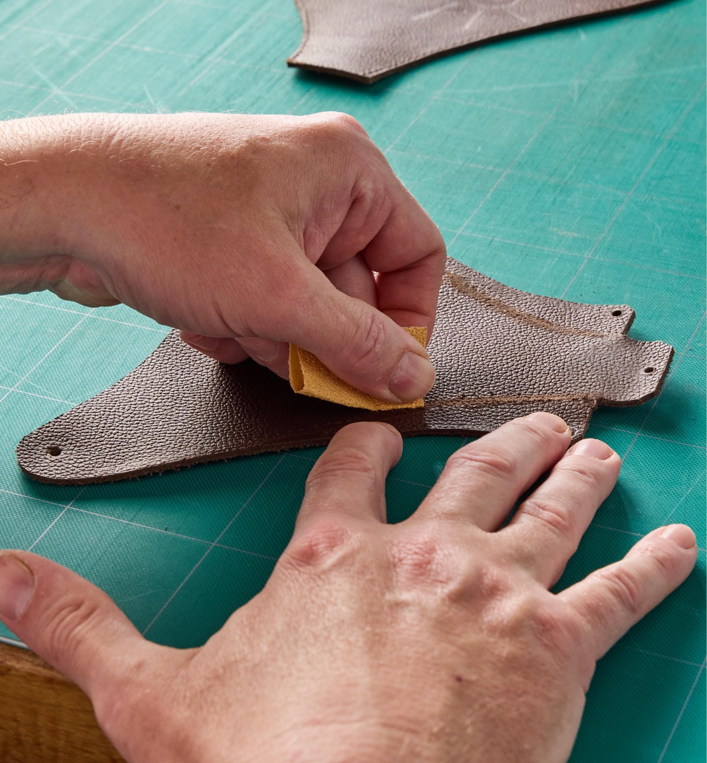 Trousse-projet pour porte-outils de jardinage en cuir