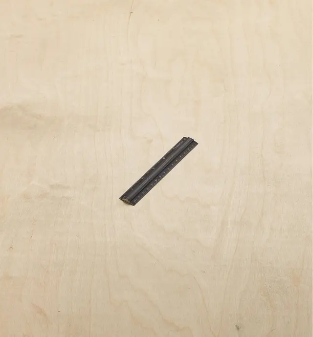 image of Veritas 6"/150mm Aluminum Bench Rule