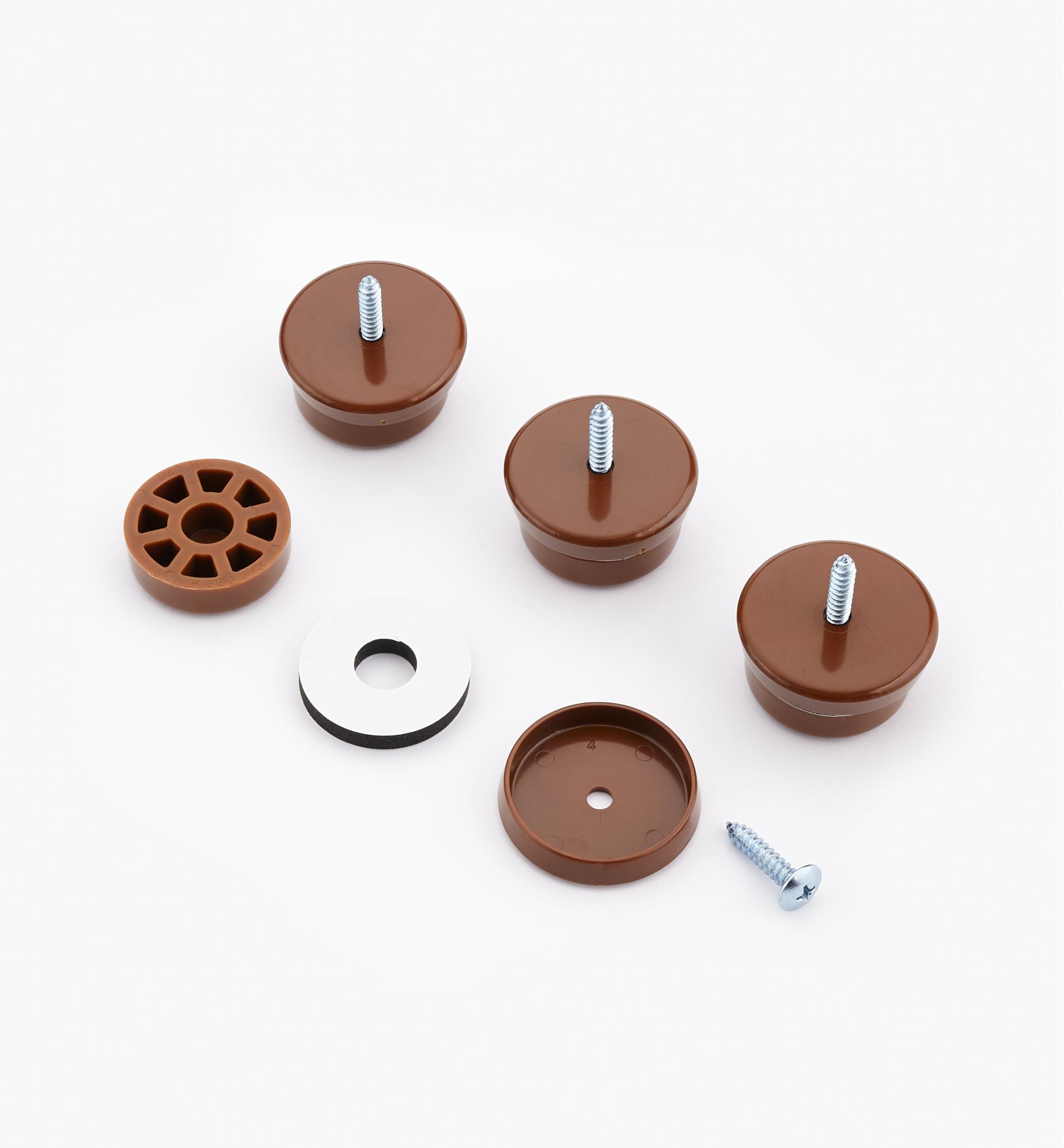 Self-Levelling Furniture Glides