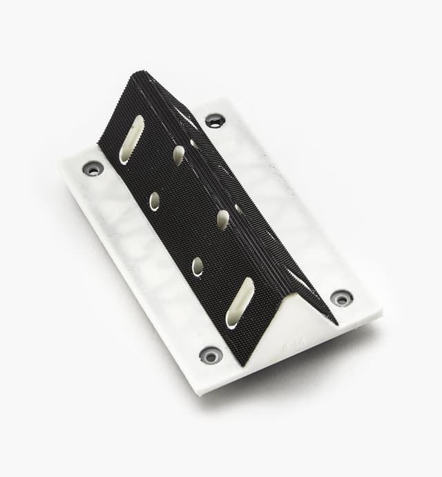 image of Convex V-Groove Sanding Pads for Duplex LS 130 EQ Linear Sander