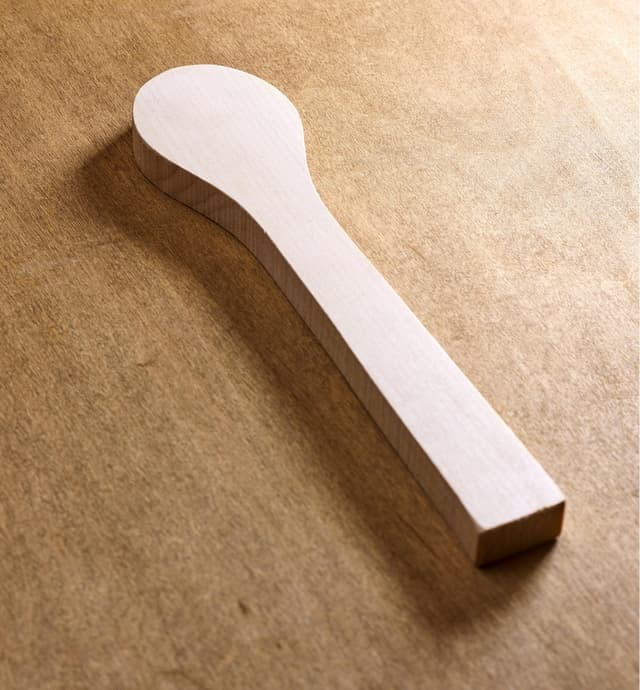 image of Limewood Spoon Carving Blank