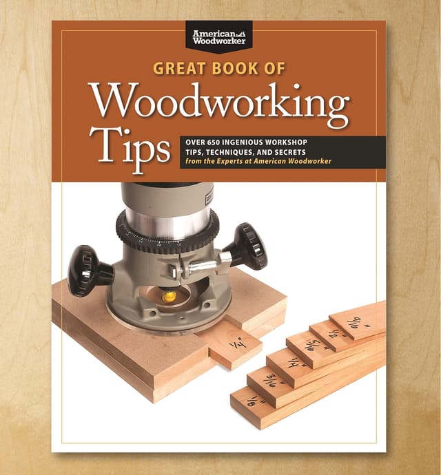image of Great Book of Woodworking Tips