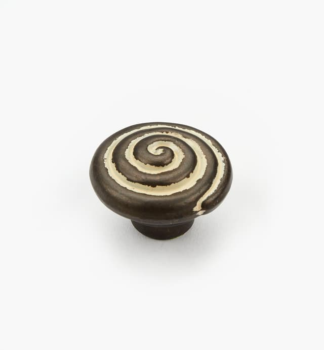 image of Biscayne Antique Swirl Knob