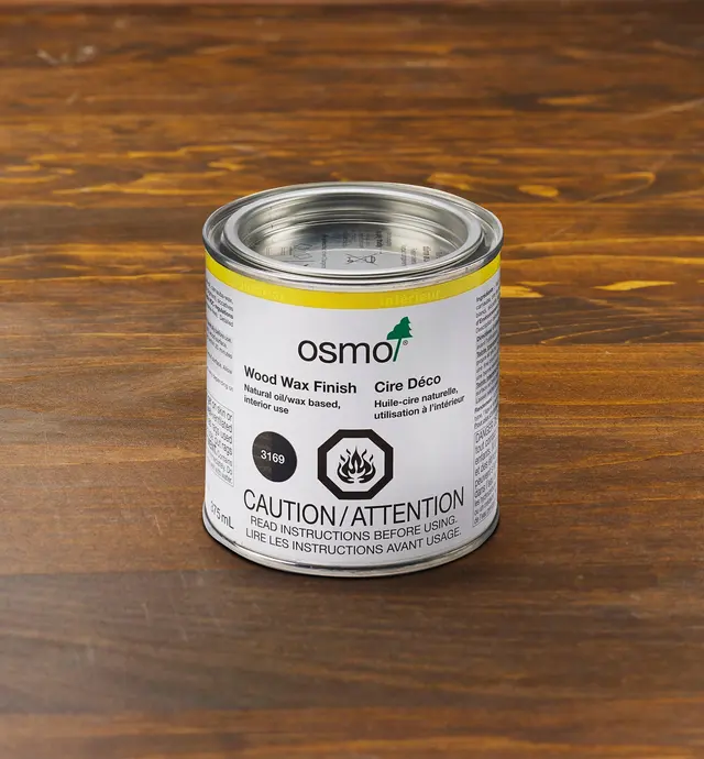 image of Osmo Black Wood Wax Intensive Finish