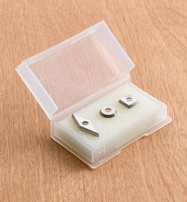 image of Jeu de plaquettes de remplacement pour jeu d'outils de tournage à plaquette au carbure
