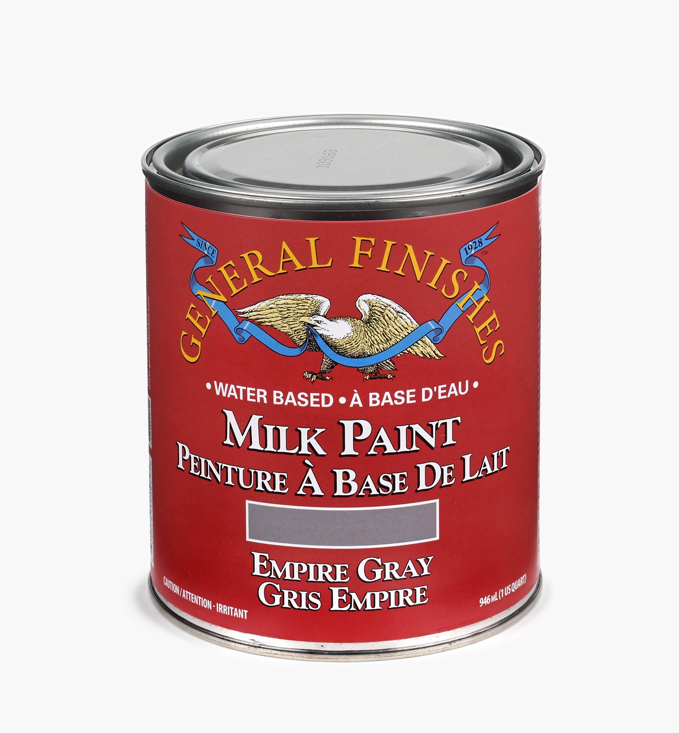 Peinture de lait General, gris empire
