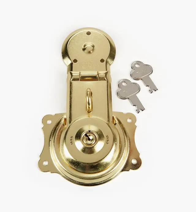 image of Brass-Plated Trunk Lock