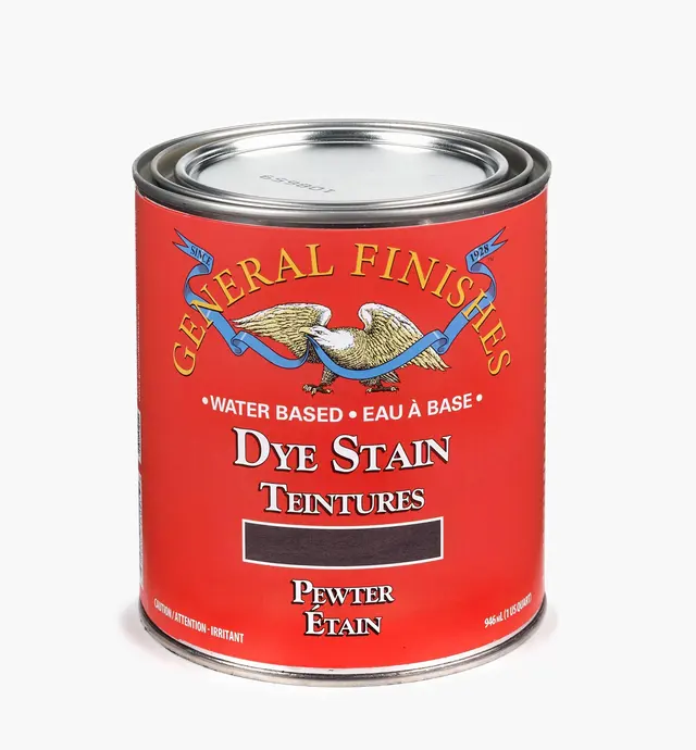 image of Pewter General Water-Based Dye Stain